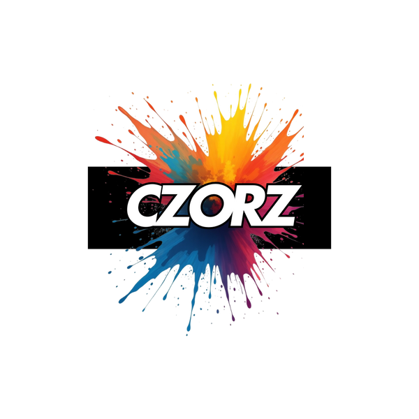 CZORZ Custom T-Shirts and Digital Art Logo – Canadian Print-on-Demand Clothing Brand