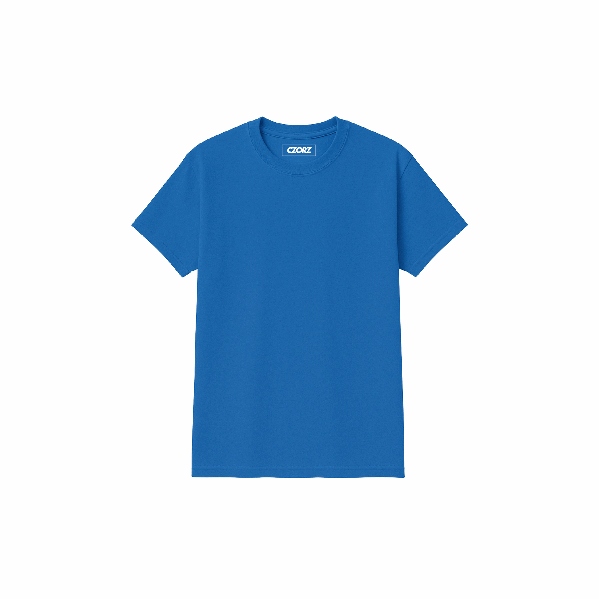 True Fit Classic T-Shirt in Royal Blue by CZORZ – Premium cotton blend tee with a comfortable, unisex fit, ideal for everyday wear